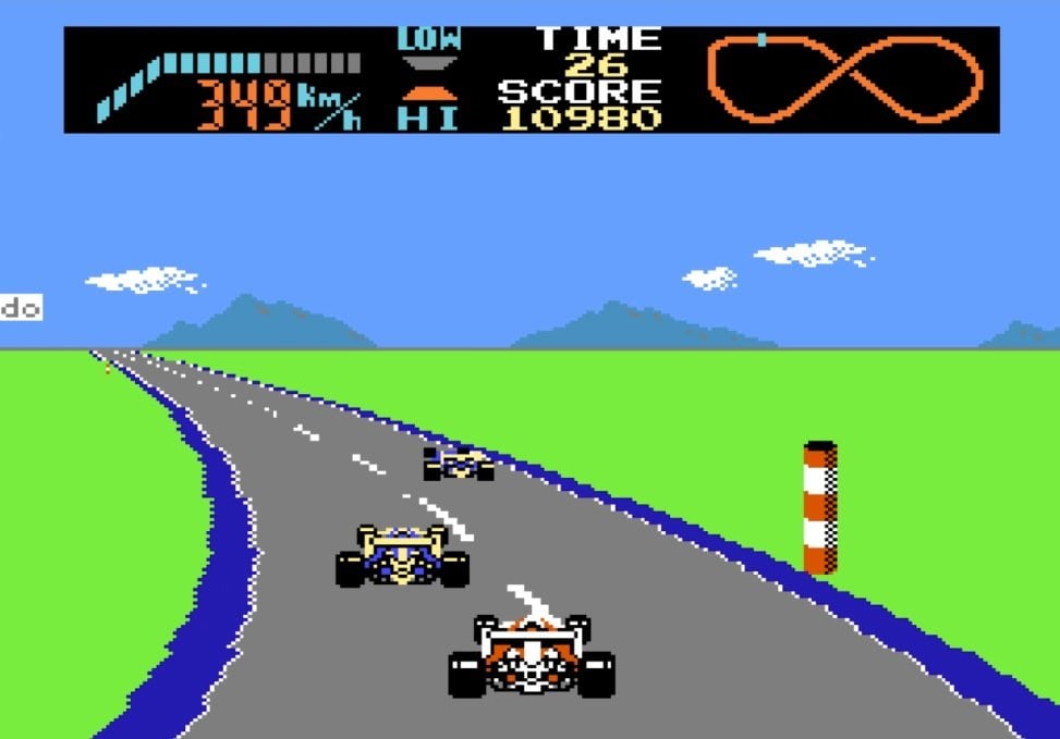 『ハイウェイスター』に『ファミリーサーキット』、『F1レース』も…ファミコンでも圧倒的なスピード感を味わえた「レースゲーム」の名作たちの画像011