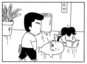 【無料漫画】毎日配信！少年アシベ（160）「見知らぬわが家」森下裕美／キュートなゴマフアザラシの“ゴマちゃん”をめぐる名作ギャグ4コマ 19