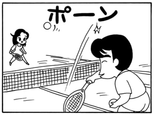 【無料漫画】毎日配信！少年アシベ（107）「社長のお願い」森下裕美／キュートなゴマフアザラシの“ゴマちゃん”をめぐる名作ギャグ4コマ 3