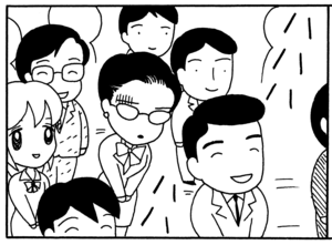 【無料漫画】毎日配信！少年アシベ（49）「社長の生活」森下裕美／キュートなゴマフアザラシの“ゴマちゃん”をめぐる名作ギャグ4コマ 4