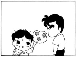 【無料漫画】毎日配信！少年アシベ（145）「春めいて…」森下裕美／キュートなゴマフアザラシの“ゴマちゃん”をめぐる名作ギャグ4コマ 8