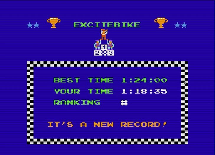 ファミコン『エキサイトバイク』36周年、エディットでクソコースを作りまくった日々の画像002