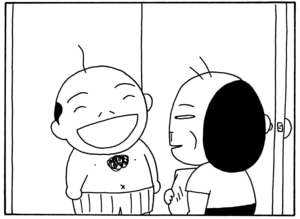 【無料漫画】毎日配信！少年アシベ（56）「山本兄弟の失態」森下裕美／キュートなゴマフアザラシの“ゴマちゃん”をめぐる名作ギャグ4コマ 16