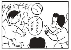 【無料漫画】かりあげクン(1648回)毎日配信!「草野球」「かけ声」大喜びで成績を記録していたら…/植田まさし 6