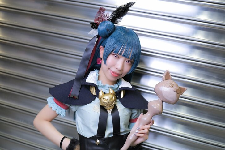 『AnimeJapan 2023』元アイドル・雨宮れいなさん、ラブライブスピンオフ『幻日のヨハネ』手作り衣装でコスプレ参戦「杖だけで１週間」の画像001