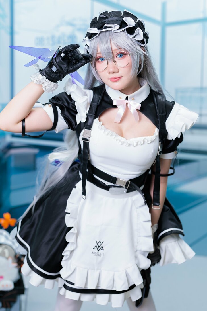 中国の人気コスプレイヤー・瓜希酱さん「コミケ」参加で『エーテルゲイザー』夜之寄生・ホズルのコスプレを披露の画像003