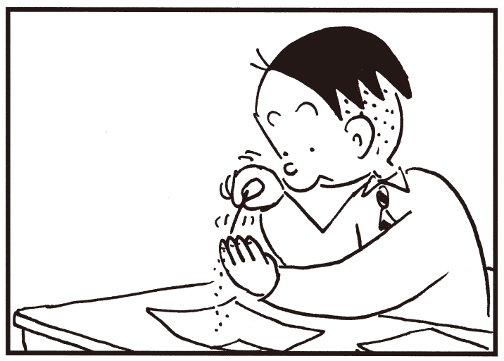 【無料試し読み】かりあげクン(75)「ツメのあか」「不眠症」…植田まさしの画像