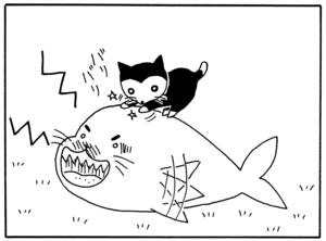 【無料漫画】毎日配信！少年アシベ（29）「冬の到来」森下裕美／キュートなゴマフアザラシの“ゴマちゃん”をめぐる名作ギャグ4コマ 29