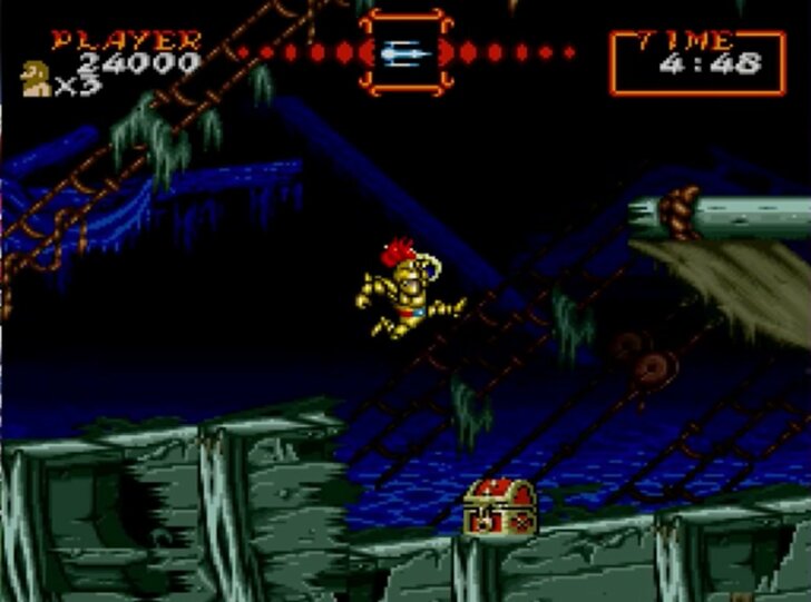 高難易度がクセになる！不気味で気持ち悪かったスーパーファミコン『超魔界村』のトラウマステージ3選の画像002