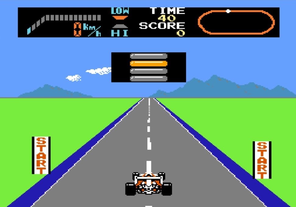 『ハイウェイスター』に『ファミリーサーキット』、『F1レース』も…ファミコンでも圧倒的なスピード感を味わえた「レースゲーム」の名作たちの画像010