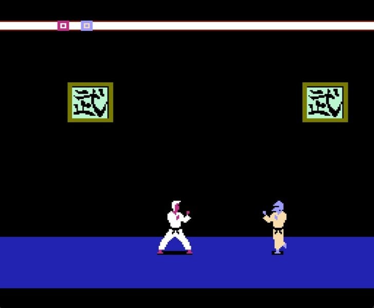妙な「和」テイスト!? ギロチンが超難敵だったファミコン空手ゲーム『カラテカ』は映画的名作だったの画像007