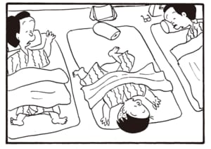 【無料漫画】かりあげクン（2071回）毎日2回配信！「クセ」皆とはひと味違う寝相／植田まさし 4