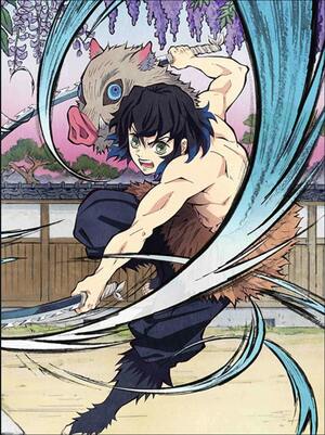 内臓をずらす“柔軟性”、天賦の才が生んだ“獣の呼吸”、攻撃を予知する“鋭敏な触覚”も…『鬼滅の刃』嘴平伊之助の「驚異的な能力」の秘密に迫るの画像