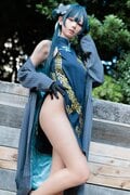コミケ初参加で大バズり！福岡の人気急上昇コスプレイヤー・月海つくねさん『池袋ハロウィン』で『ブルアカ』竜華キサキ姿を披露の画像001