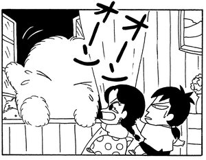 【無料漫画】毎日配信！少年アシベ（155）「パパといっしょに」森下裕美／キュートなゴマフアザラシの“ゴマちゃん”をめぐる名作ギャグ4コマ 19