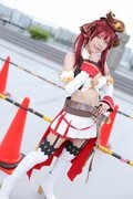 えなこら所属「PPE」社長・よきゅーん「娘と10年ぶりにコミケ」久々参加の「コミックマーケット100」で篠崎こころとコスプレ披露の画像003