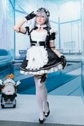 中国の人気コスプレイヤー・瓜希酱さん「コミケ」参加で『エーテルゲイザー』夜之寄生・ホズルのコスプレを披露の画像006