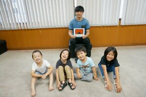 朝日奈寛と子供たち