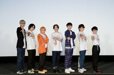 IDOLiSH7の7名が登壇！小野賢章「雨の中で行われたTRIGGERの復活ライブに心奪われた」／「アイドリッシュセブン Third  BEAT!」第２クール第２７話～第３０話先行上映会レポート | ふたまん＋