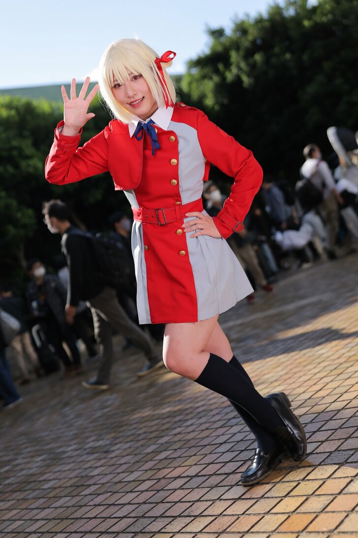 コスプレイヤー・雨晴ゆずかさん＆望月うかるさん『リコリス・リコイル』千束＆たきな披露！“併せ”をしたキッカケは「SMARTQueen撮影会」の画像005