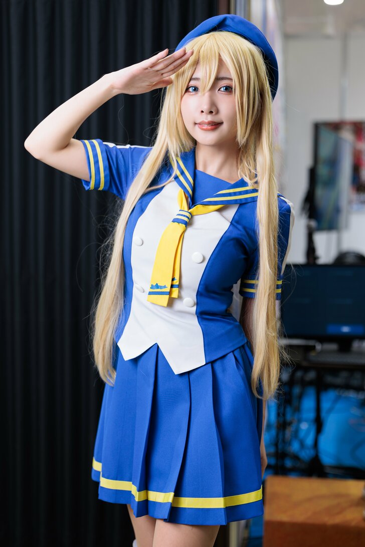 人気ストリーマー・yunocy、ボートレース多摩川キャラ「静波まつり」コスプレでコミケに登場の画像003