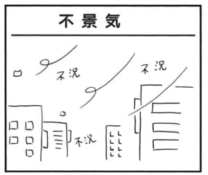 【無料漫画】かりあげクン（1817回）毎日2回配信！「不景気」絹のスカーフが不吉なワケは？／植田まさし 1