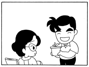 【無料漫画】毎日配信!少年アシベ(135)「変わったこと」森下裕美/キュートなゴマフアザラシの“ゴマちゃん”をめぐる名作ギャグ4コマ 20