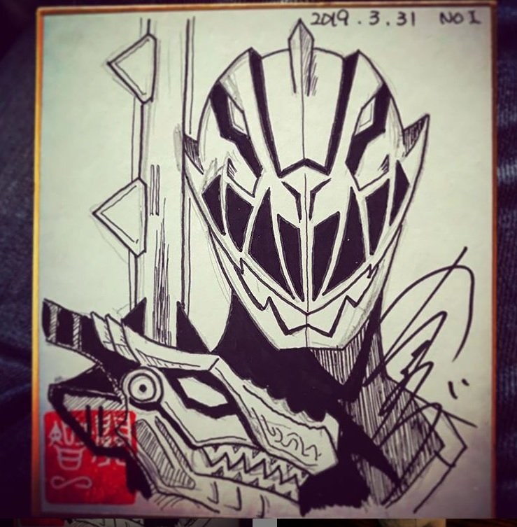 声優 関智一 リュウソウジャー を描いた圧巻の画力に お見事 多才 とファン驚嘆 概要 アニメ 最新ニュース ふたまん