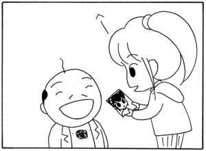 【無料漫画】毎日配信！少年アシベ（37）「イエティが来る」森下裕美／キュートなゴマフアザラシの“ゴマちゃん”をめぐる名作ギャグ4コマ 12