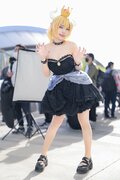『ニコニコ超会議2023』コスプレイヤー・はわわ大明神さん『スーパーマリオ』二次創作キャラ「クッパ姫」のコスプレ披露の画像005