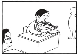 【無料漫画】かりあげクン(1580回)毎日配信!「翻訳」「ほおづえ」英語翻訳を自信満々にこなすと思いきや…/植田まさし 8