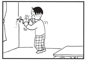 【無料漫画】かりあげクン（1465回）毎日配信！「貝がら」「サイン」貝がらに耳を当てると…／植田まさし 14