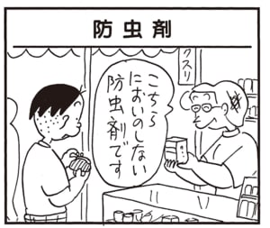 こちらにおいのしない防虫剤です
