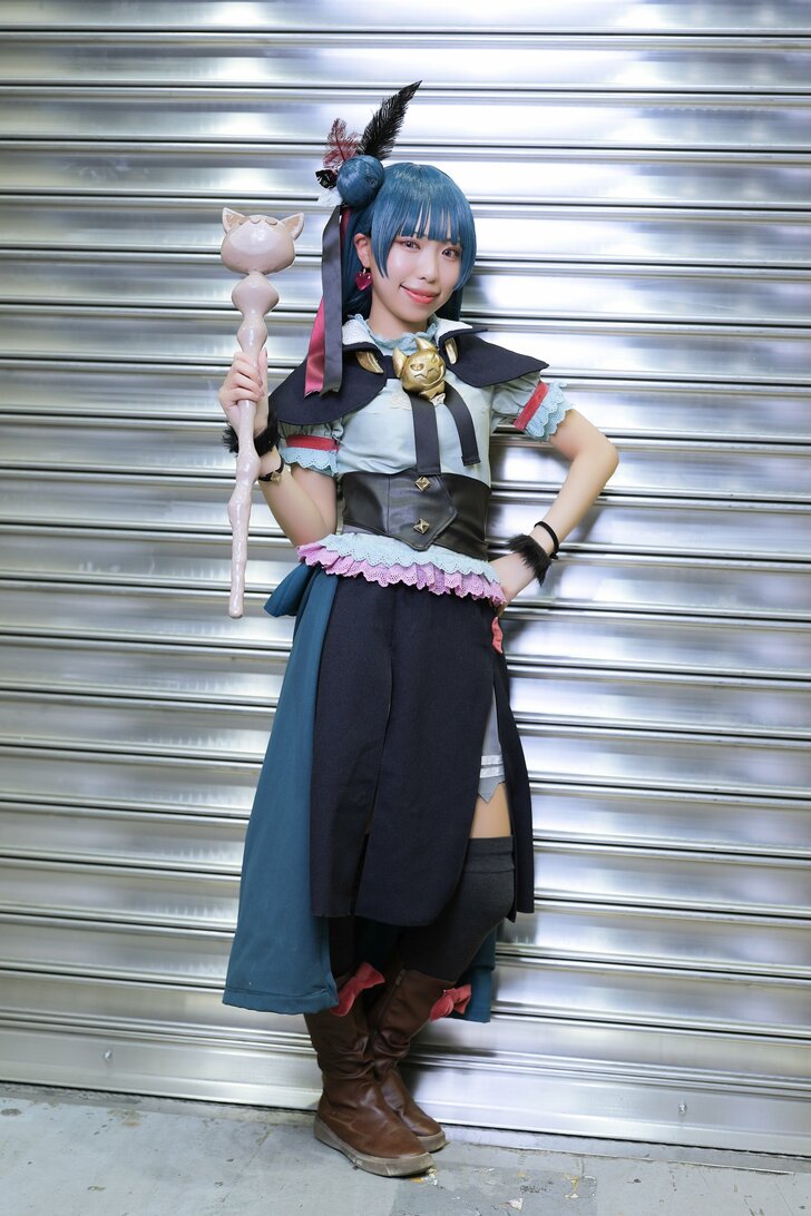 『AnimeJapan 2023』元アイドル・雨宮れいなさん、ラブライブスピンオフ『幻日のヨハネ』手作り衣装でコスプレ参戦「杖だけで１週間」の画像003