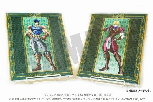 キャンバスボード　ジョナサン・ジョースター　ディオ・ブランドー