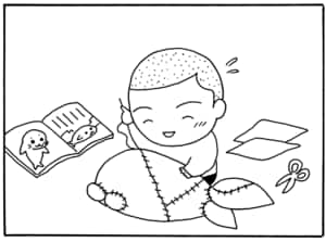 【無料漫画】毎日配信！少年アシベ（26）「ボクたち」森下裕美／キュートなゴマフアザラシの“ゴマちゃん”をめぐる名作ギャグ4コマ 8