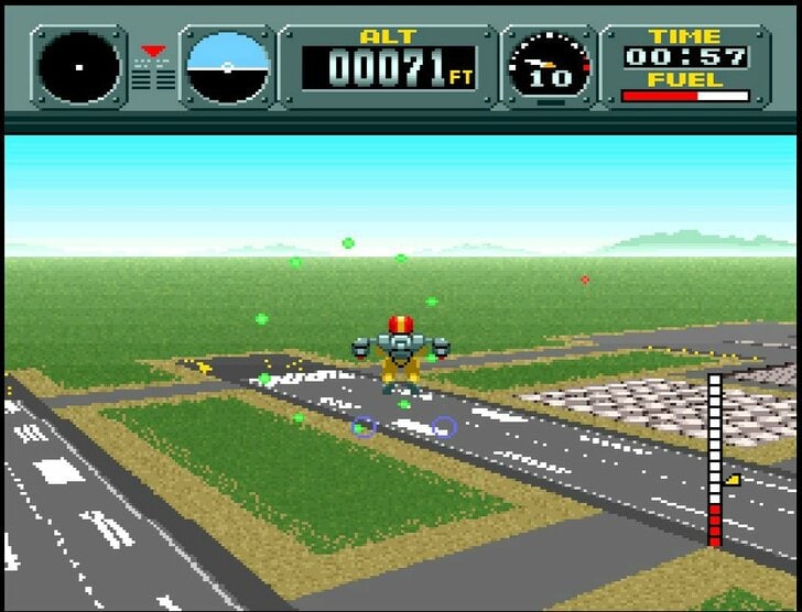 レジャーのつもりが戦闘任務!? 擬似3D表現で“ヒュン”したスーパーファミコンの隠れた名作『パイロットウイングス』を振り返るの画像006