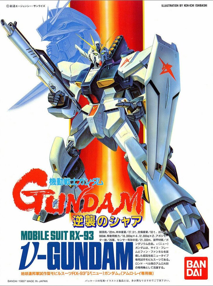 『機動戦士ガンダム 逆襲のシャア』意外と知らない…アムロ・レイの愛機「νガンダム」の細かすぎる設定描写を深堀りの画像