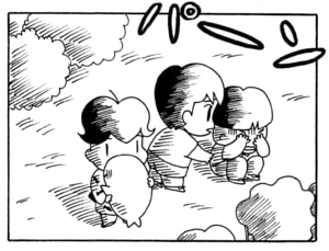 【無料漫画】毎日配信!少年アシベ(209)準備万端だったはずが…「祭りの夜」キュートな“ゴマちゃん”をめぐる名作4コマ/森下裕美 13