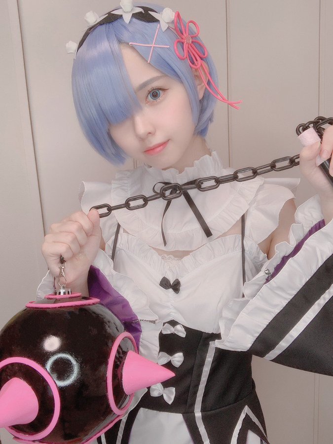 Re:ゼロから始める異世界生活 コスプレ レム ラム 髪飾り カチューシャ