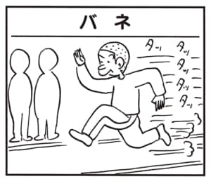 【無料漫画】かりあげクン（1876回）毎日2回配信！「バネ」実力を試す奇抜な方法／植田まさし 1