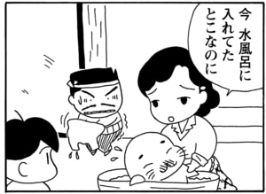 【無料漫画】毎日配信！少年アシベ（29）「冬の到来」森下裕美／キュートなゴマフアザラシの“ゴマちゃん”をめぐる名作ギャグ4コマ 5