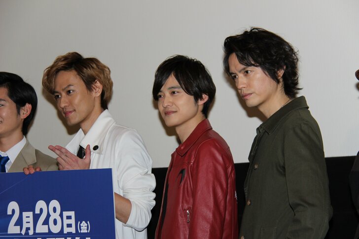 『仮面ライダーゲイツ』舞台挨拶にレジェンド2号ライダー集結「カイザ村上だよ!?」村上幸平がファンの指摘にボヤキの画像004