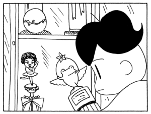 【無料漫画】毎日配信！少年アシベ（220）素顔を見た周りの反応は…「真実の姿」キュートな“ゴマちゃん”をめぐる名作4コマ／森下裕美 3