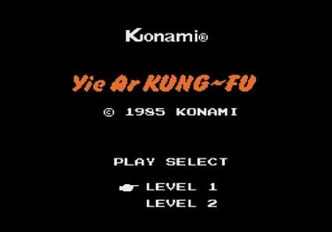 ファミコンソフト 『イー・アル・カンフー』 ●コナミ　1985年 イー・アル・カンフー [コナミ 1985年] | ファミコンデータベース.com