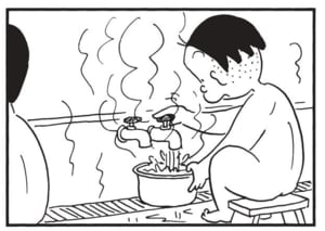 【無料漫画】かりあげクン(1449回)毎日配信!「ゴルフトーナメント」「おふろ」大会に意気揚々と参加するはずが…/植田まさし 6