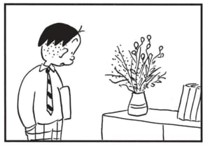 【無料漫画】かりあげクン(1751回)毎日配信!「乾物」「ことばの壁」意外なモノを水でもどしてみた/植田まさし 3