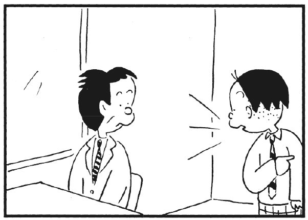 【無料漫画】かりあげクン(175)「まがったきゅうり」「火事」…植田まさしの画像