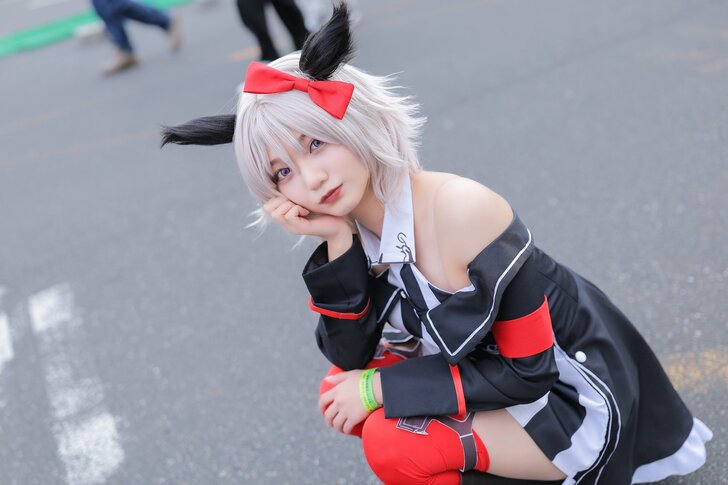 『コミックマーケット101』コスプレイヤー・阿部かれん『ウマ娘』カレンチャン姿を披露「いつか弟一緒にコスプレ参加したい」の画像005