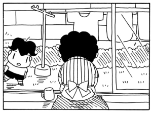 【無料漫画】毎日配信！少年アシベ（57）「遠い所へ…」森下裕美／キュートなゴマフアザラシの“ゴマちゃん”をめぐる名作ギャグ4コマ 19